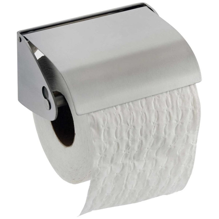 Belfry Bathroom Woodinville Wall Mounted Toilet Roll Holder Wayfair.co.uk